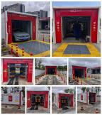 中國南昌，中國石化，隧道9刷電腦洗車機(jī)安裝調(diào)試中